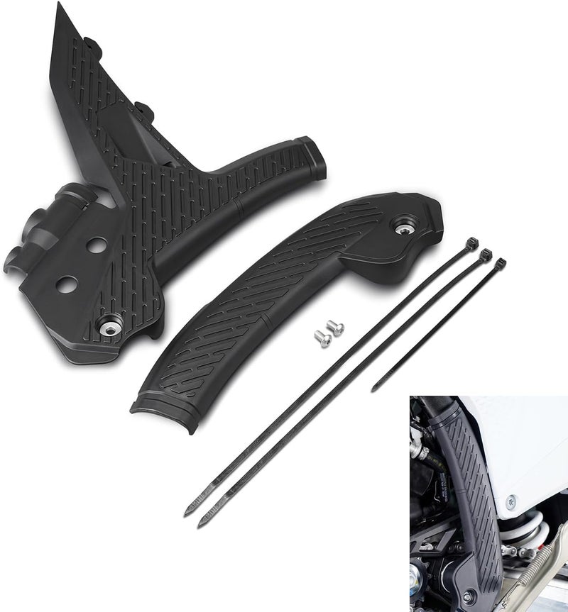 NICECNC Motorcycle Frame Guard Protection Compatible with KTM 125-450 XC SX XCF SXF 2023-2024 125-500 EXC EXCF XCW 2024,Plastic - Image 1